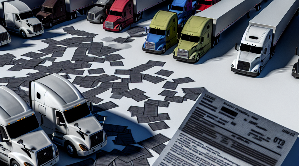 Aranceles impuestos por EUA impacta a 200 mil tractocamiones varados en la frontera