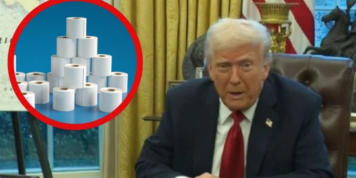 Aranceles de Trump: por qué podrían provocar escasez de papel higiénico en EE.UU.