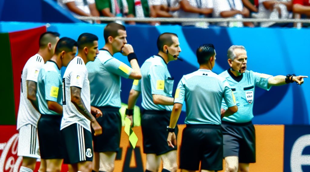 Tripleta de árbtiras mexicanas fue designada en la Concacaf Nations League