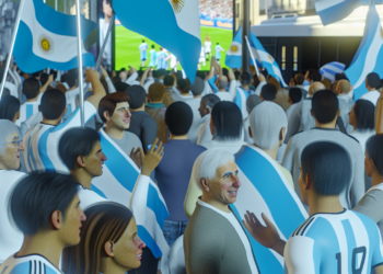 Selección Argentina festeja clasificación al Mundial 2026 con goleada a Brasil