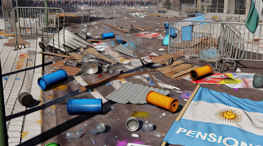 Argentina: protesta de jubilados termina con represión policial y enfrentamientos violentos (Videos)