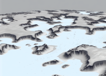 Así se vería un mapa de la Antártida sin hielo – DW – 21/03/2025