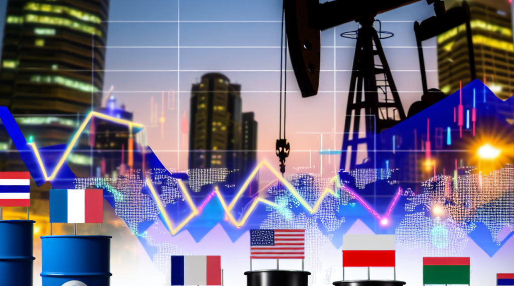 Precios del petróleo suben por preocupaciones sobre aranceles y temores de recesión