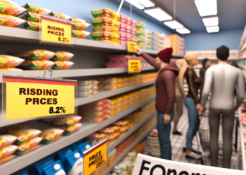 Precios globales de alimentos suben 8.2%