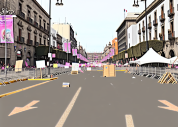 Avanzan hacia el Zócalo los contingentes de la marcha del 8M (Videos)