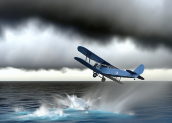 avión de LANHSA cae al mar y deja seis muertos