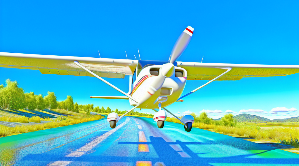 Avioneta aterriza en carretera que inaugurará mañana Sheinbaum (Video)