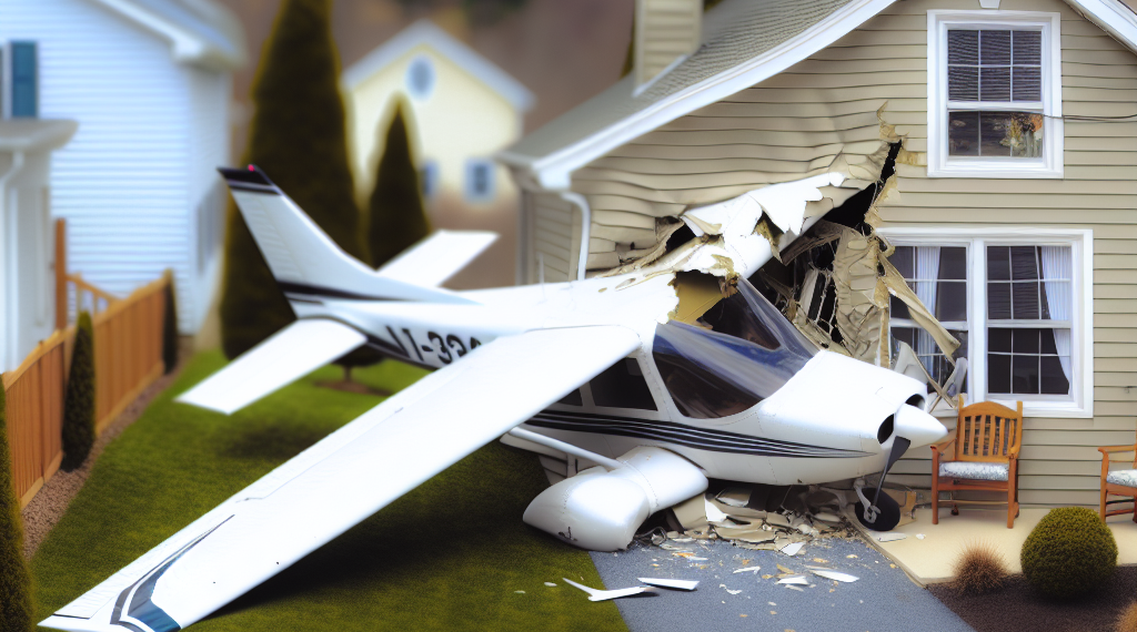 Avioneta se desploma en estacionamiento de un asilo, en Pensilvania; iban 5 pasajeros (video)