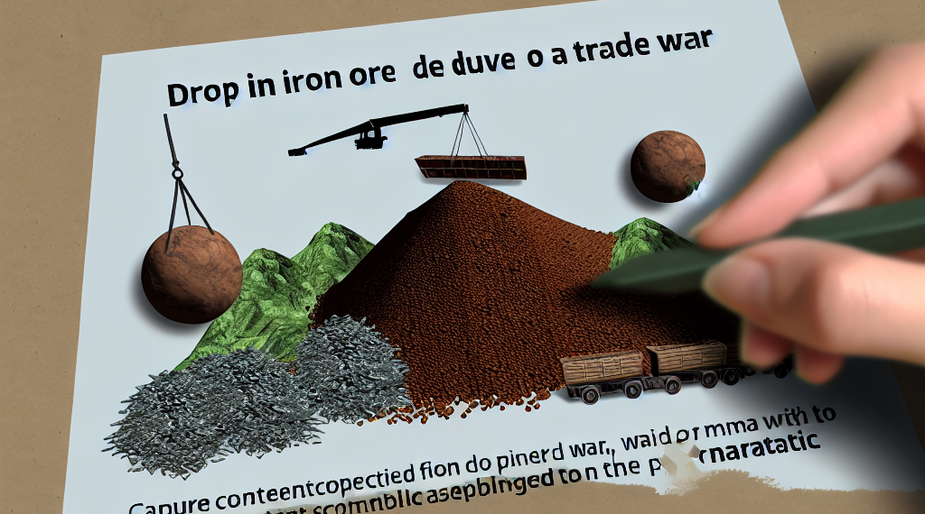 El mineral de hierro cae tras el inicio de la guerra arancelaria chino-estadounidense