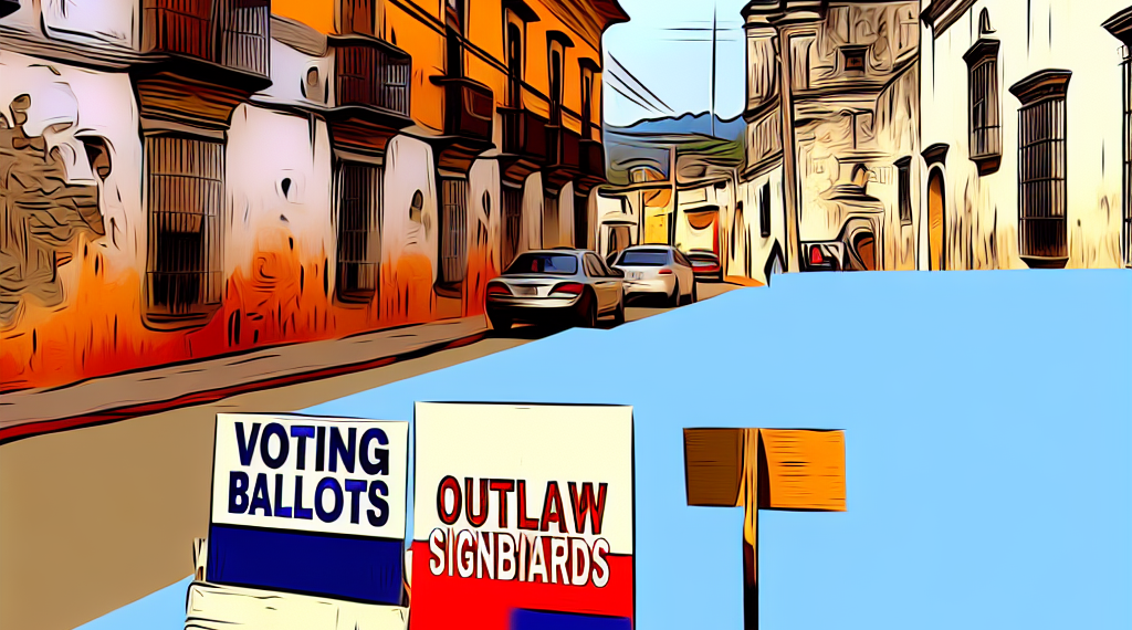 Entre balazos, narcomantas y manifestaciones, veracruzanos salen a votar (Video)