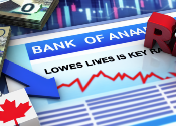 Banco de Canadá recorta tasa de referencia en 25 puntos base