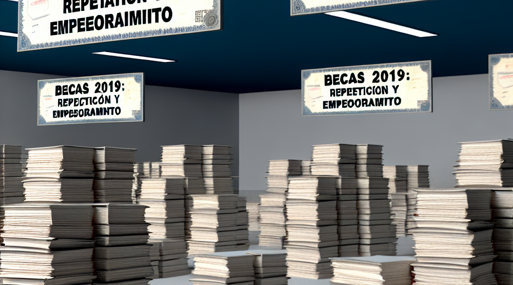 Las becas 2019: más de lo mismo y todavía peor