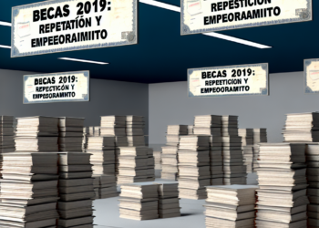 Las becas 2019: más de lo mismo y todavía peor