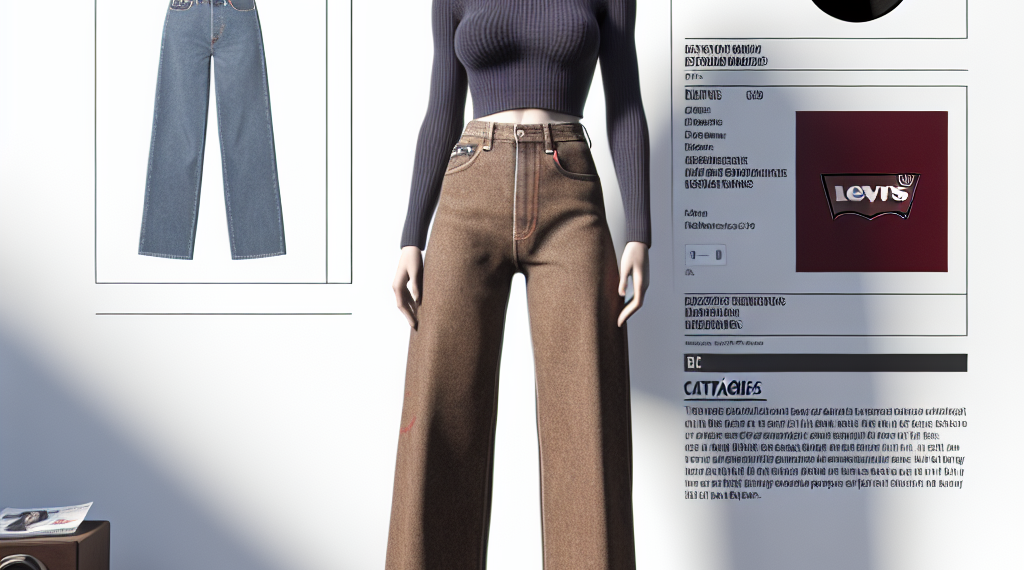 Beyoncé lleva los jeans anchos que están de moda en Primavera-Verano 2025 en la nueva campaña de Levi's