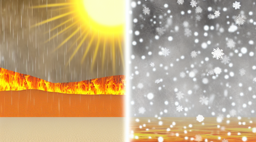 Hay onda de calor, pero también podría caer nieve en México; así será el clima de hoy