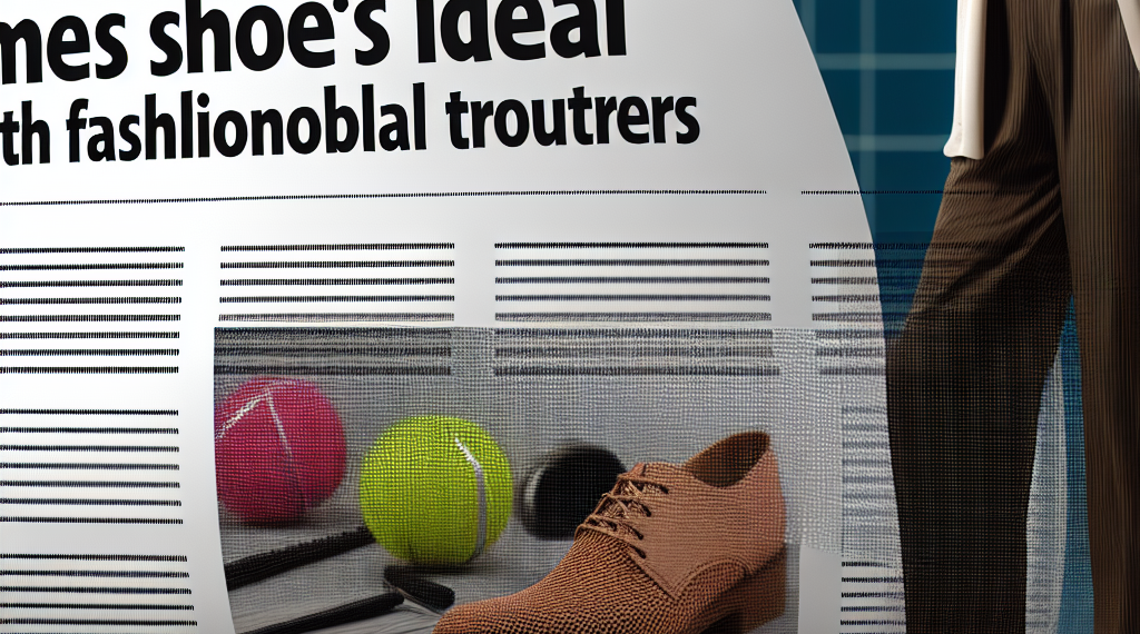 Los zapatos de rejilla combinan mejor con pantalones en tendencia de Primavera-Verano 2025