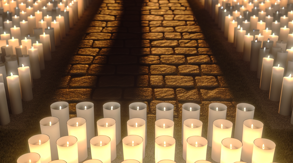 Con zapatos y veladoras, realizan jornada de luto por los desaparecidos en Reynosa