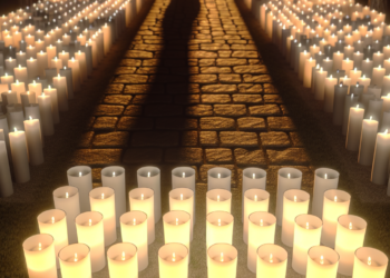 Con zapatos y veladoras, realizan jornada de luto por los desaparecidos en Reynosa