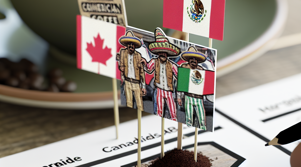 Canadienses y mexicanos se vengan del café americano