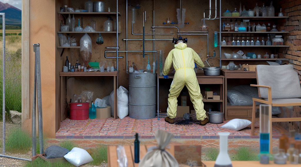 La policía italiana detiene a un fan de "Breaking Bad" en un laboratorio de metanfetamina
