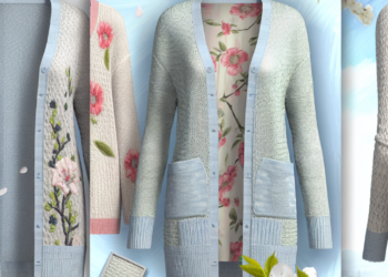 Estos preciosos cárdigans bordados son perfectos para looks de primavera