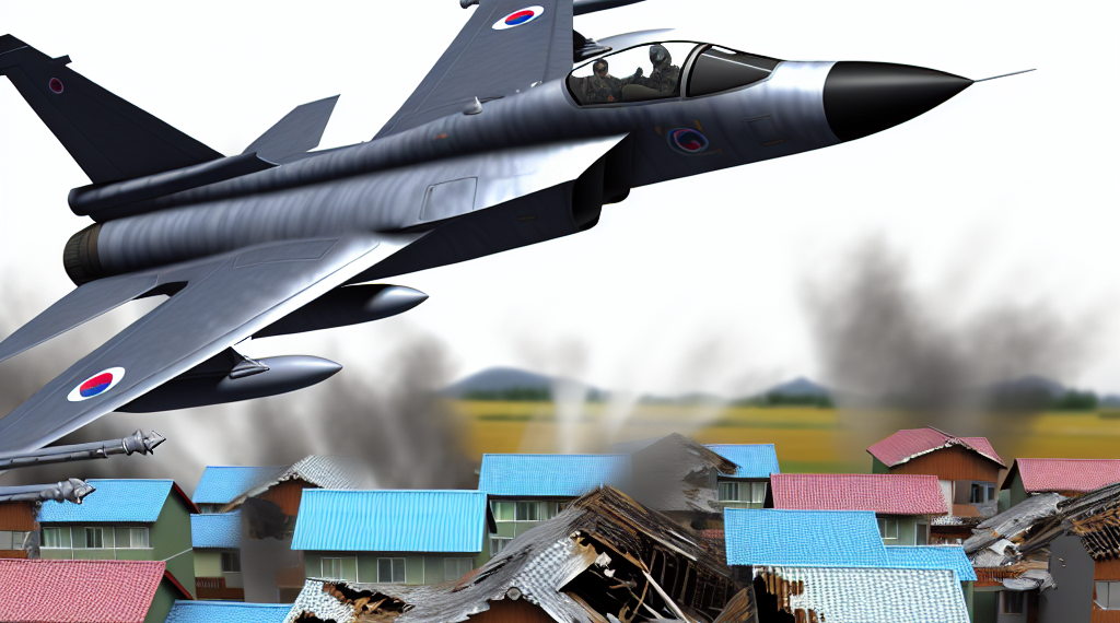 Aviones de combate surcoreanos bombardean accidentalmente viviendas e hieren a 15 civiles