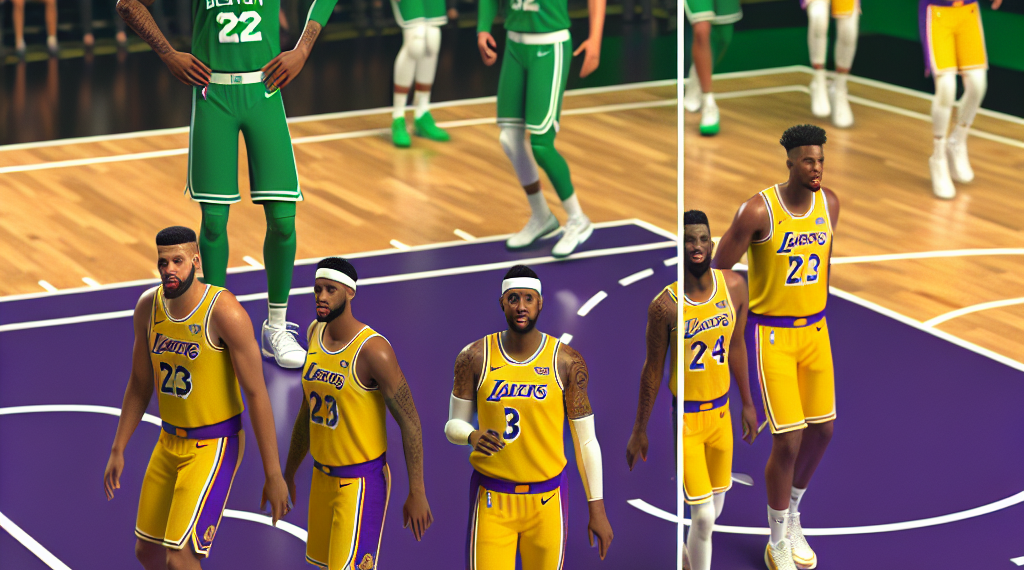 Los Celtics fueron demasiada pieza para los Lakers, que se quedaron sin LeBron James por lesión