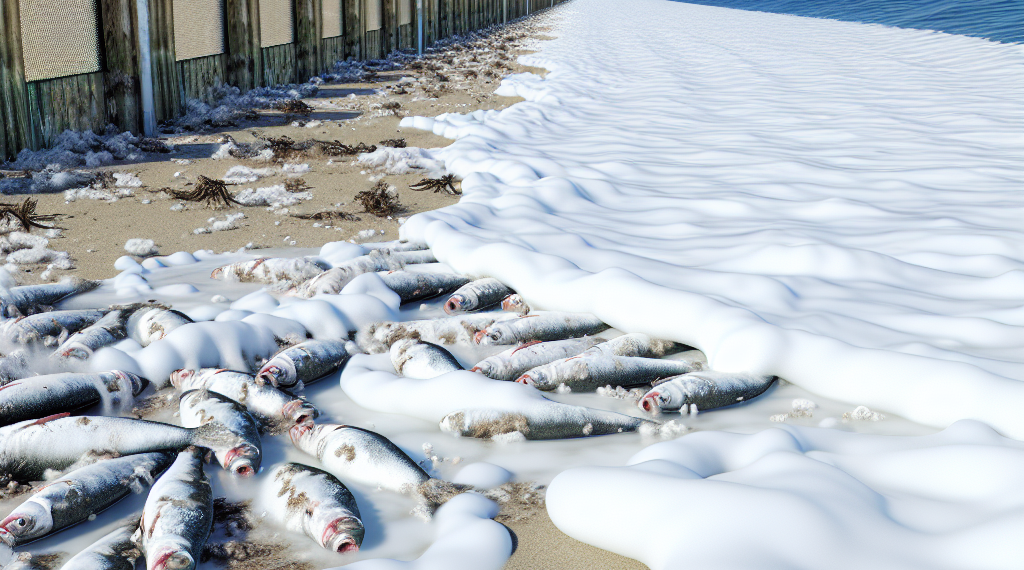 cerraron dos playas tras la aparición de peces muertos y una espuma que generó malestar en surfistas