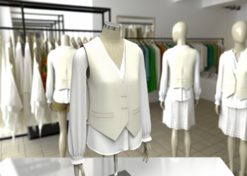 Estos chalecos tendencia para primavera te harán ir mona con blusas blancas