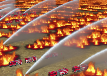 cientos de bomberos combaten enorme incendio forestal – DW – 03/03/2025