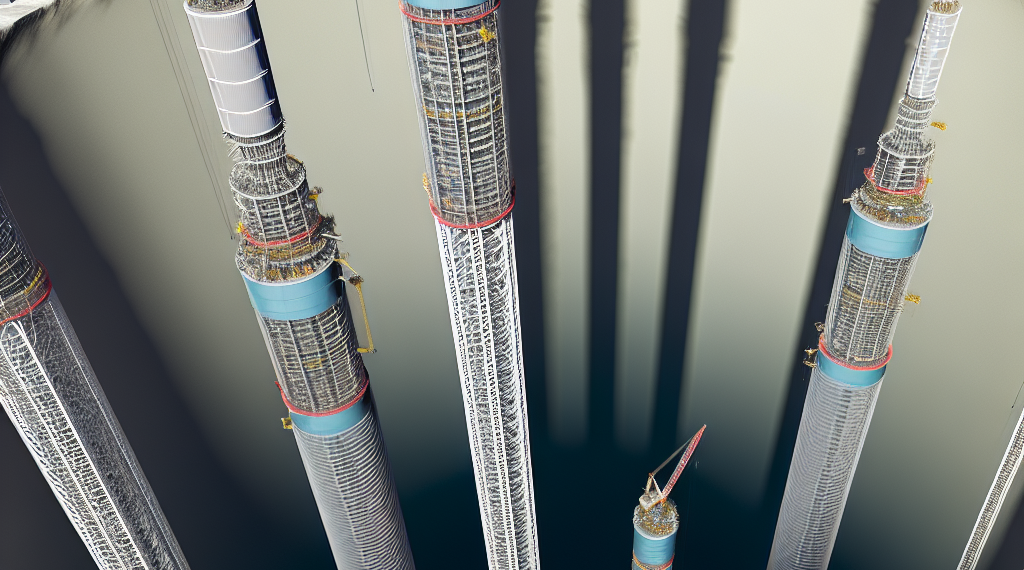 Los cimientos de edificio más profundos del mundo se hunden a 120 metros, tienen un récord Guinness y sostienen estas dos megatorres