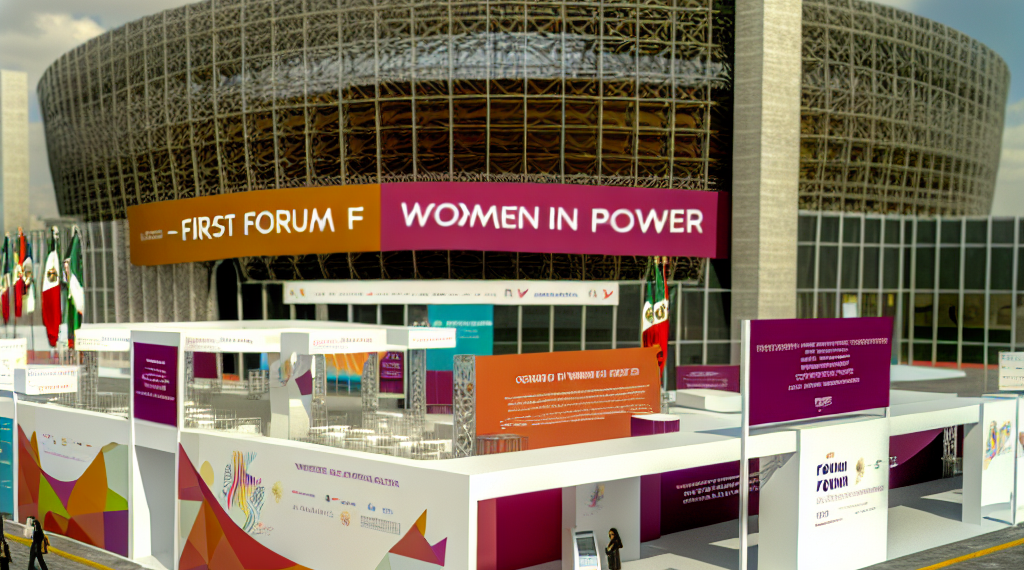 La Ciudad de México fue sede del Primer Foro de las Mujeres en el Poder