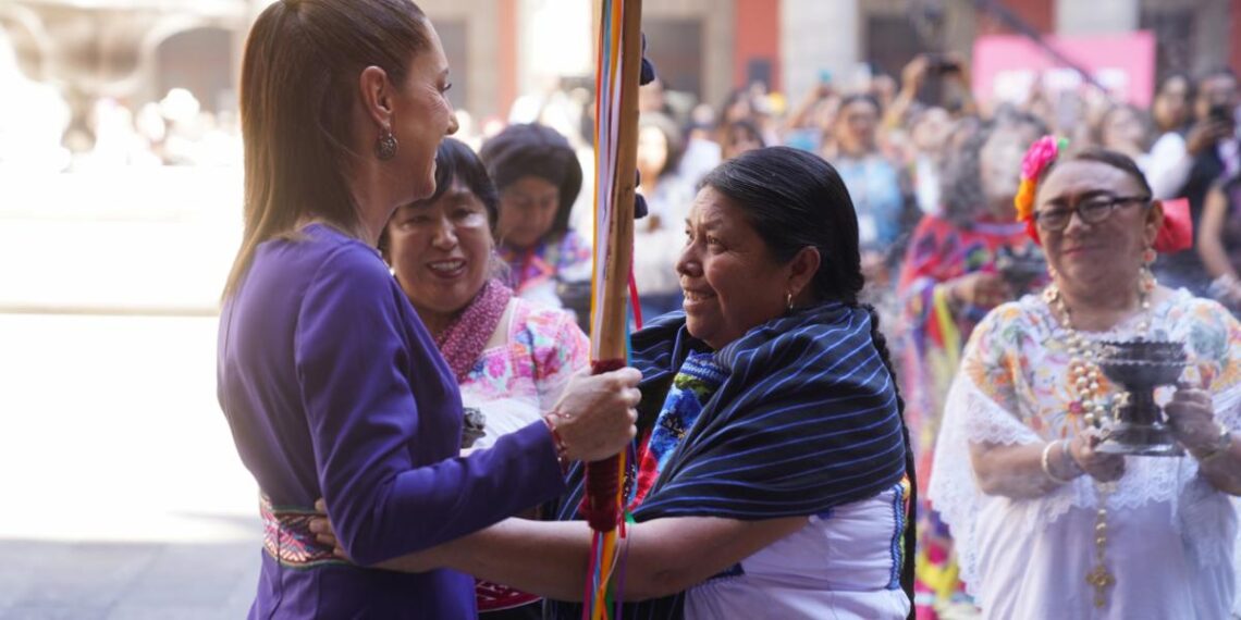 Claudia Sheinbaum presenta 10 acciones a favor de la mujeres en el marco del 8M