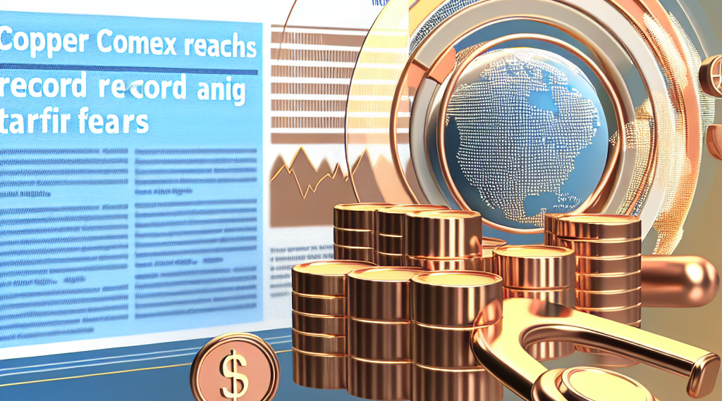 Cobre Comex toca máximos históricos por aumento del temor sobre los aranceles de Trump al metal