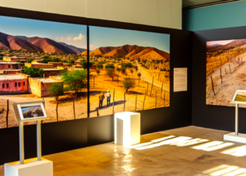 Colectivos colocaron fotografías de personas desaparecidos en diferentes municipios de Guerrero