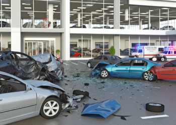 Embistió carro contra CarMax tras pelea con empleado, hay 8 heridos 🎦 - El Tiempo de México