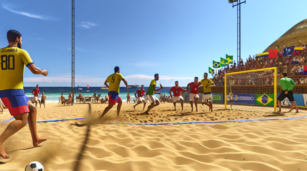 Colombia vs. Brasil EN VIVO: Copa América de Fútbol Playa, 1 de marzo