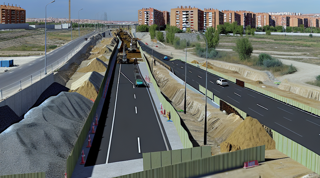 Inicio de obras en la carretera Guadalajara