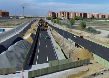 Inicio de obras en la carretera Guadalajara