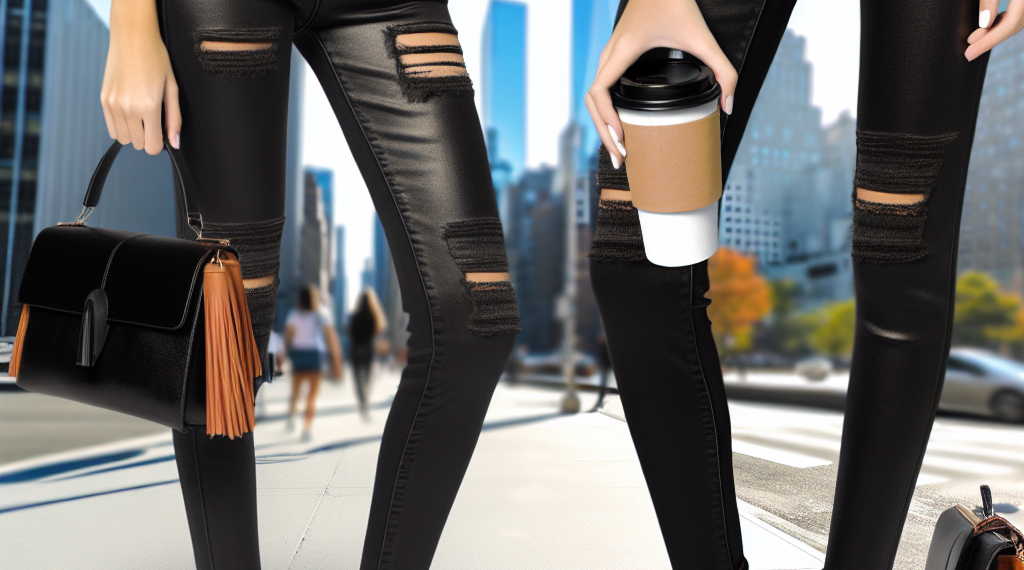 Cómo llevar jeans rectos negros con mocasines como Gigi Hadid en Primavera-Verano 2025