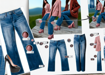 Cómo llevar skinny jeans acampanados, el modelo más cómodo y favorecedor de la primavera 2025