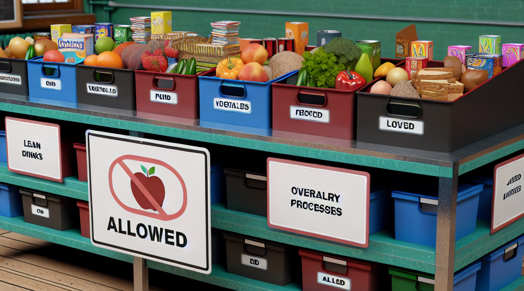 Cooperativas escolares: ¿qué alimentos pueden y cuáles ya no pueden vender?