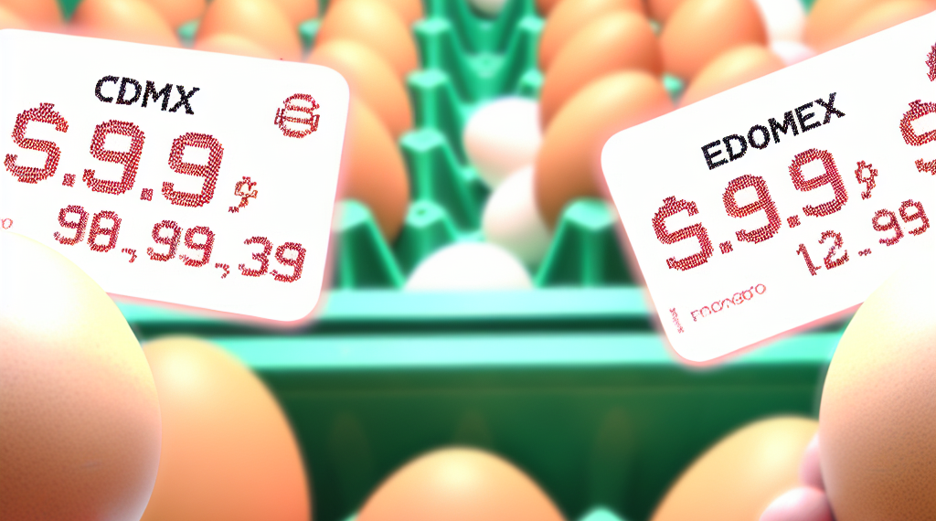El precio del huevo en CDMX y Edomex para la primera semana de abril