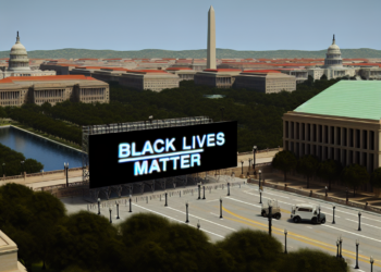 D.C. comienza a retirar el “Black Lives Matter” pintado cerca de la Casa Blanca