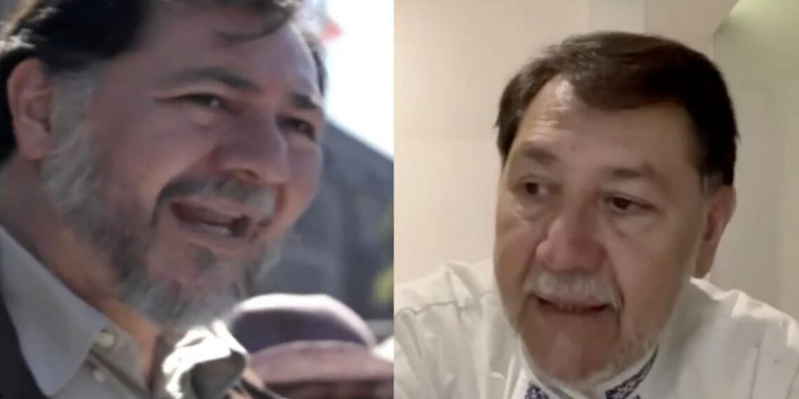 Del “crimen de Estado” al “golpeteo”: comparan declaraciones de Noroña sobre Ayotzinapa y Teuchitlán