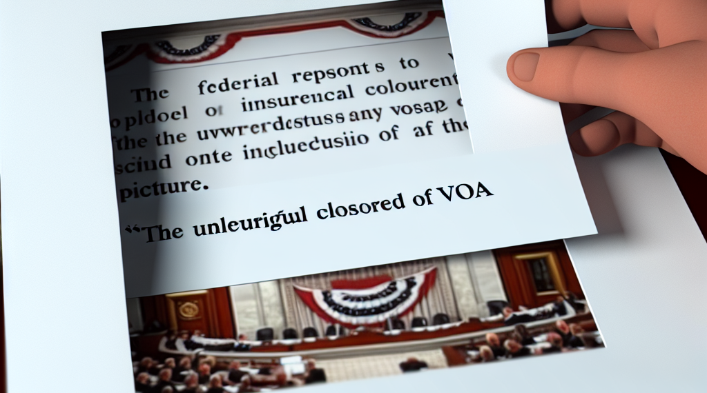 Una demanda federal dice que la administración Trump cerró ilegalmente la Voz de América