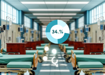 Gasto público en salud empezó el año con una caída de 34.3% anual