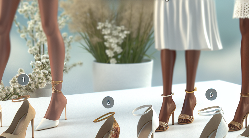 Encontré los 7 zapatos de tacón más elegantes para llevar con faldas blancas en Primavera-Verano 2025