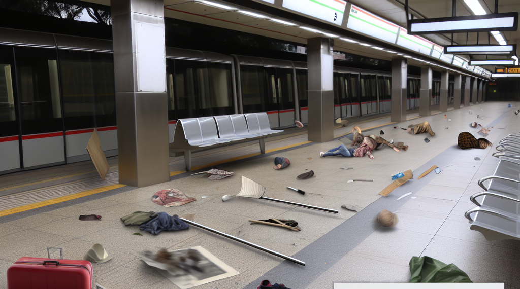 Caos en las Líneas 8 y 9 del Metro en plena hora pico; usuarios caminaron por las vías (Videos)