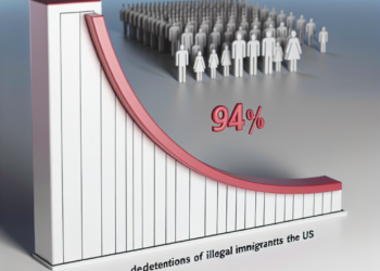 Detenciones por cruces ilegales de migrantes a EU cayeron 94% en febrero